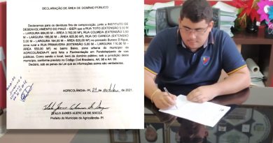 Coordenador do Pro Piauí Rafael Fonteles libera mais Obras em Agricolândia