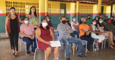 Professores de Agricolândia participam de formação A Escola em Movimento Professores de Agricolândia participam de formação A Escola em Movimento