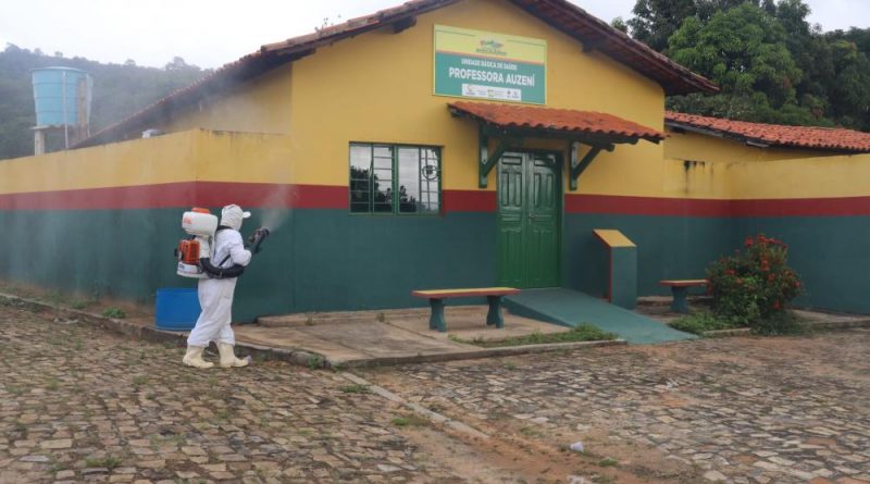 Prefeitura de Agricolândia realizou serviço de Sanitização na Cidade