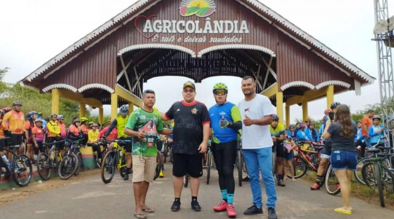 Primeiro Passeio Ciclístico foi realizado em Agricolândia