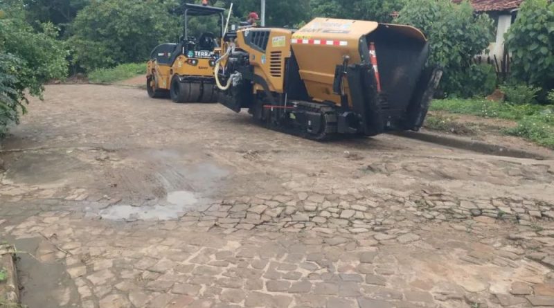 Comunidade Tamboril é beneficiada com Asfalto em Agricolândia