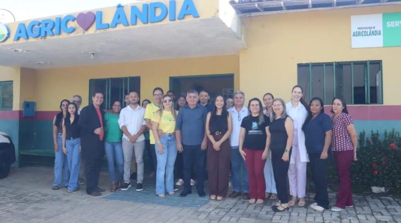Prefeito Marcão do Povo realizou visita técnica na UMS em Agricolândia