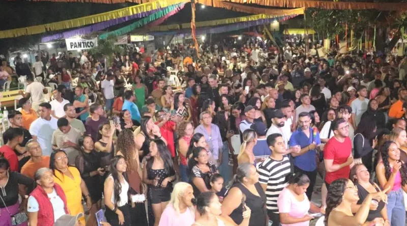 Shows movimentam o Festejo da Comunidade Boi Morto em Agricolândia